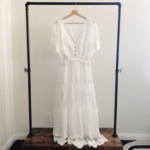 Boho white dress NEW